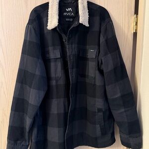 RVCA Range Men's Checkered Shirt Jacket